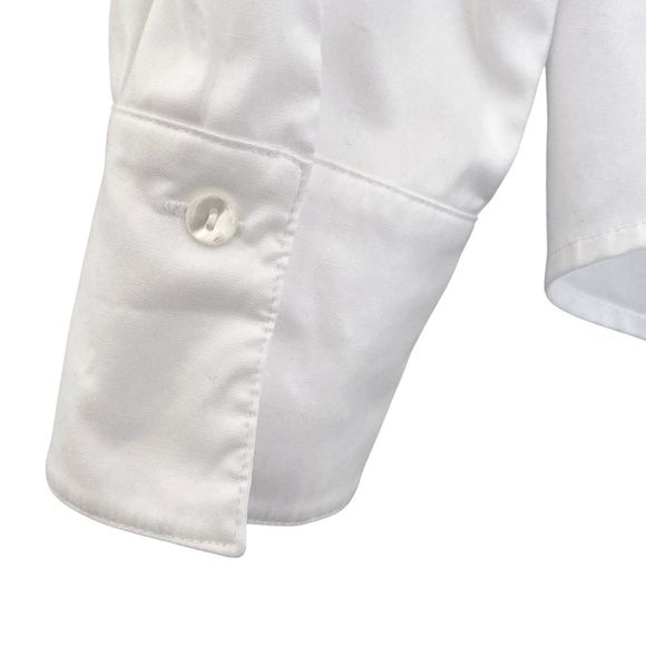 COLDWATER CREEK Button Up Shirt Long Sleeve White - Picture 6 of 8